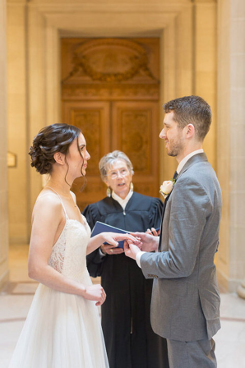 San Francisco City Hall Wedding Officiant Red Eye Collection